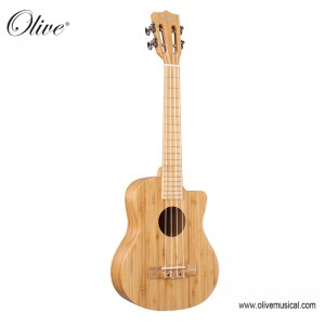 SOLID BAMBOO CONCERT CUTAWAY | olive