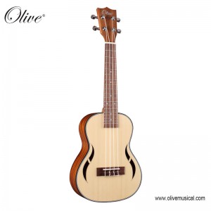 SOLID SPRUCE SAPELE MAHOGANY RIPTIDE UKULELE CONCERT | OLIVE