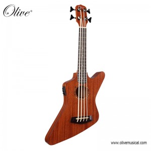 SPECIAL SHAPE BASS UKULELE 30 INCH BARITONE SIZE MUSICAL PLAYER | OLVE